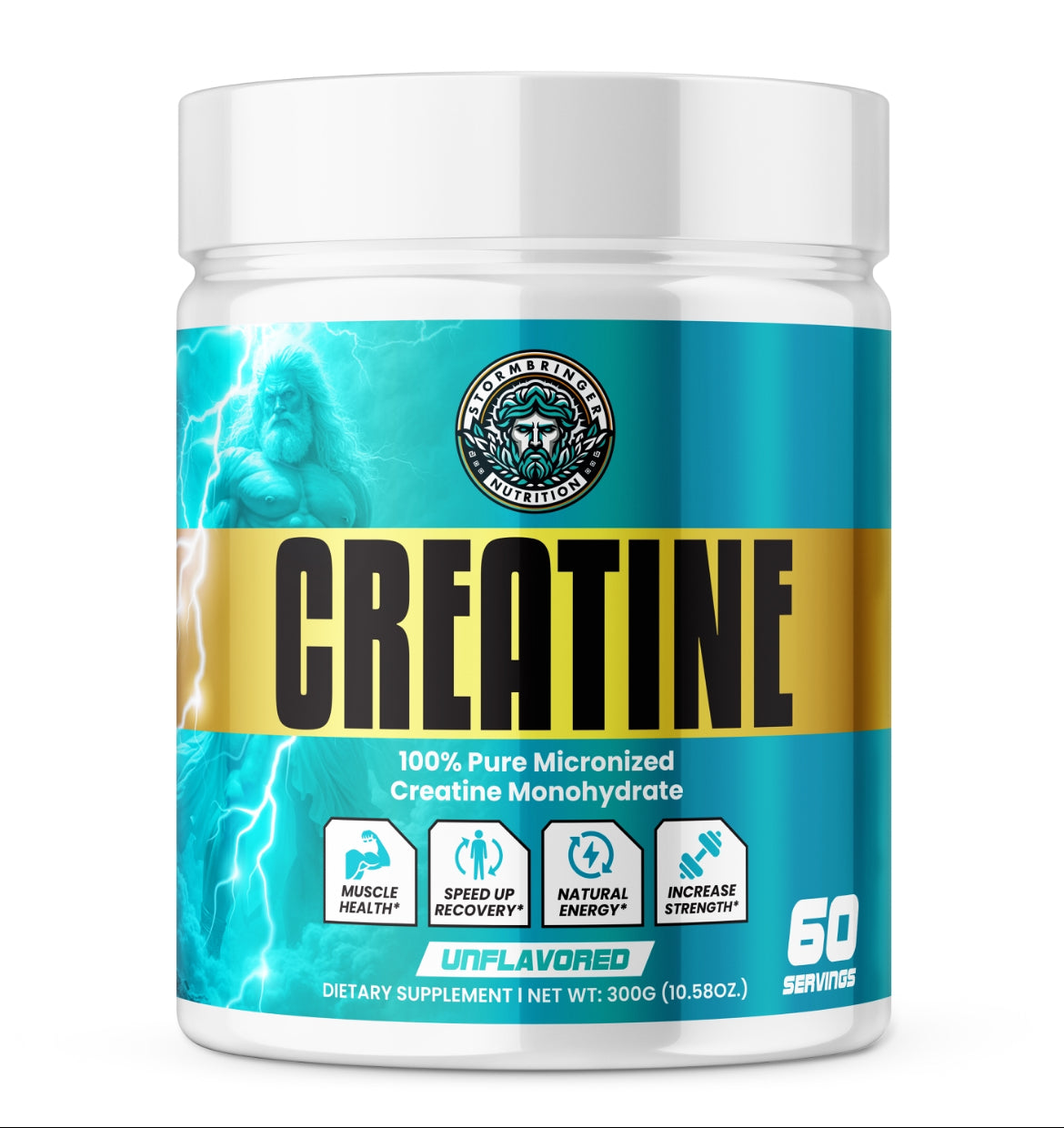 CREATINE MONOHYDRATE - 100% Pure Micronized