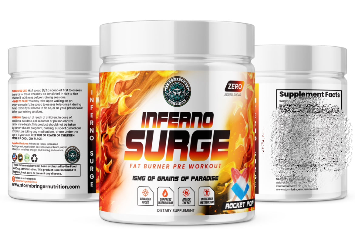 Inferno Surge Rocket Pop - *** Formula is blurred before launch ***