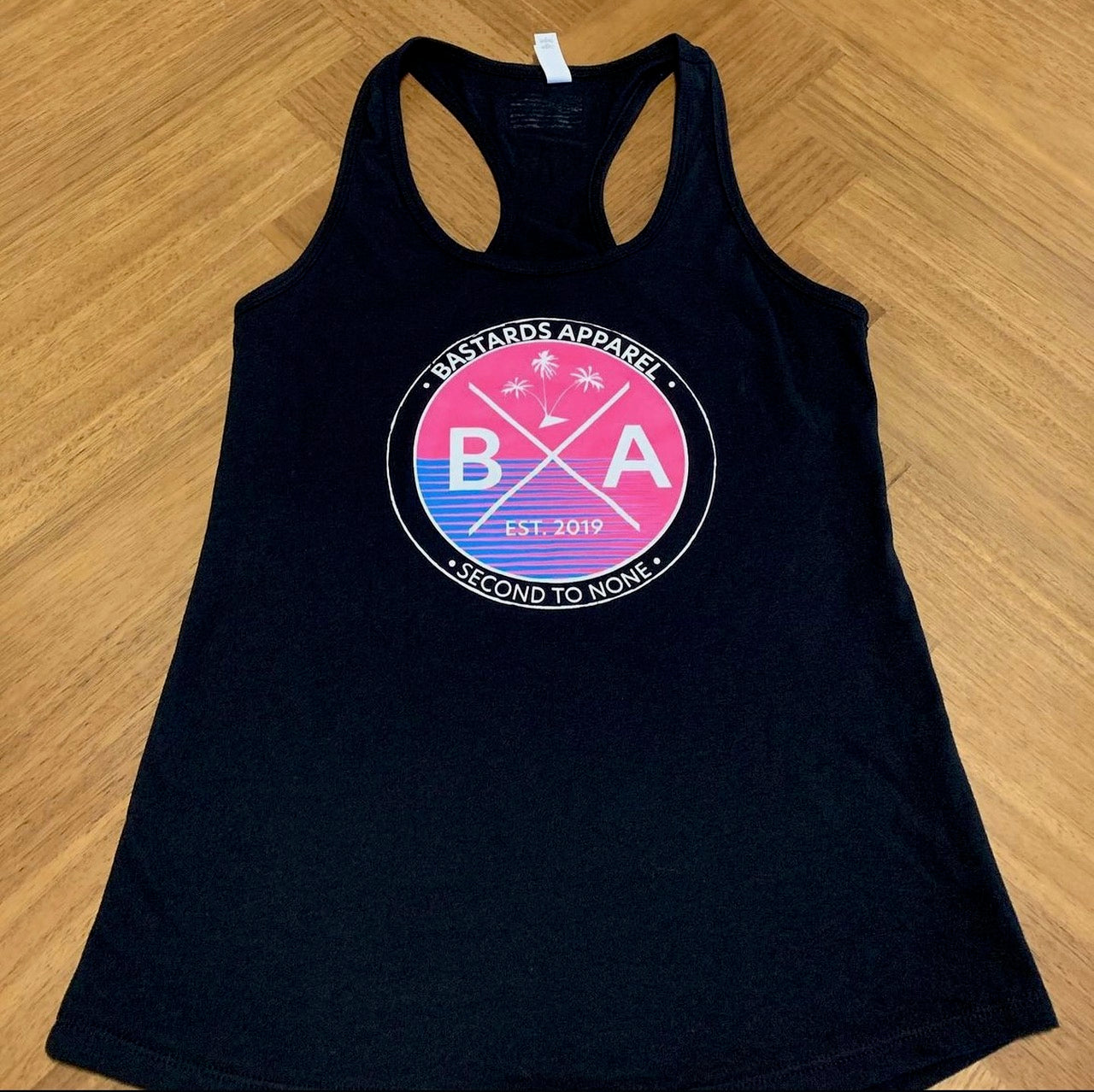 Women's Black Tank Top - Cotton Blend | Stormbringer Nutrition