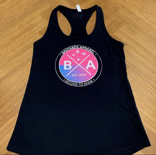 Women's Black Tank Top - Cotton Blend | Stormbringer Nutrition