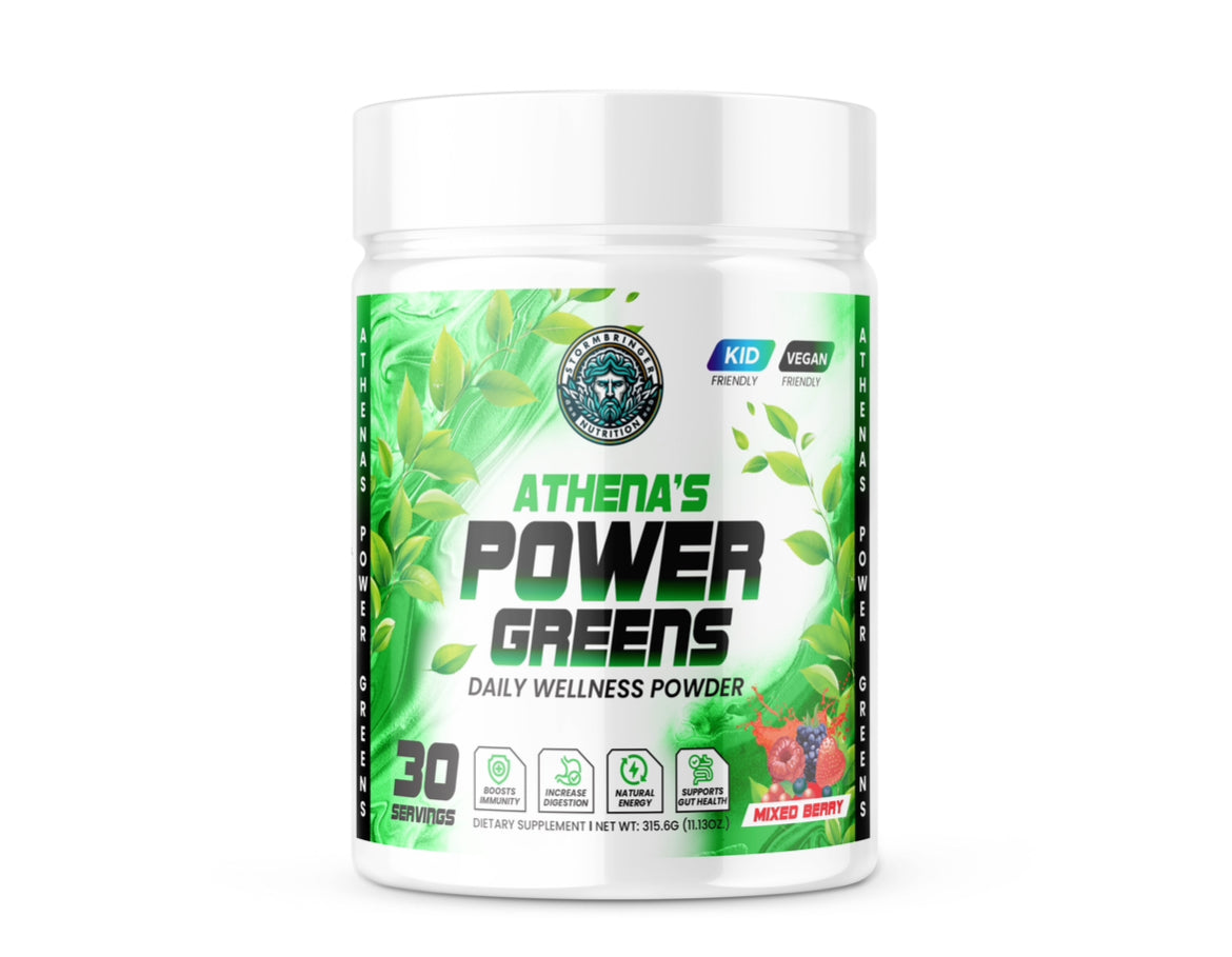 ATHENA'S POWER GREENS Mixed Berry