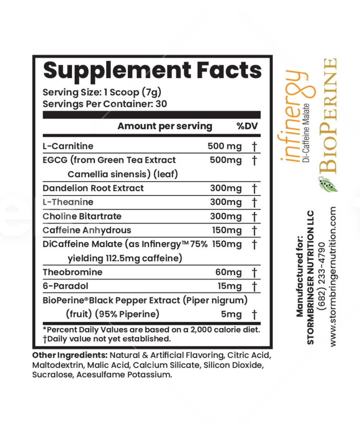INFERNO SURGE - Natural Fat Burner (pre-workout)