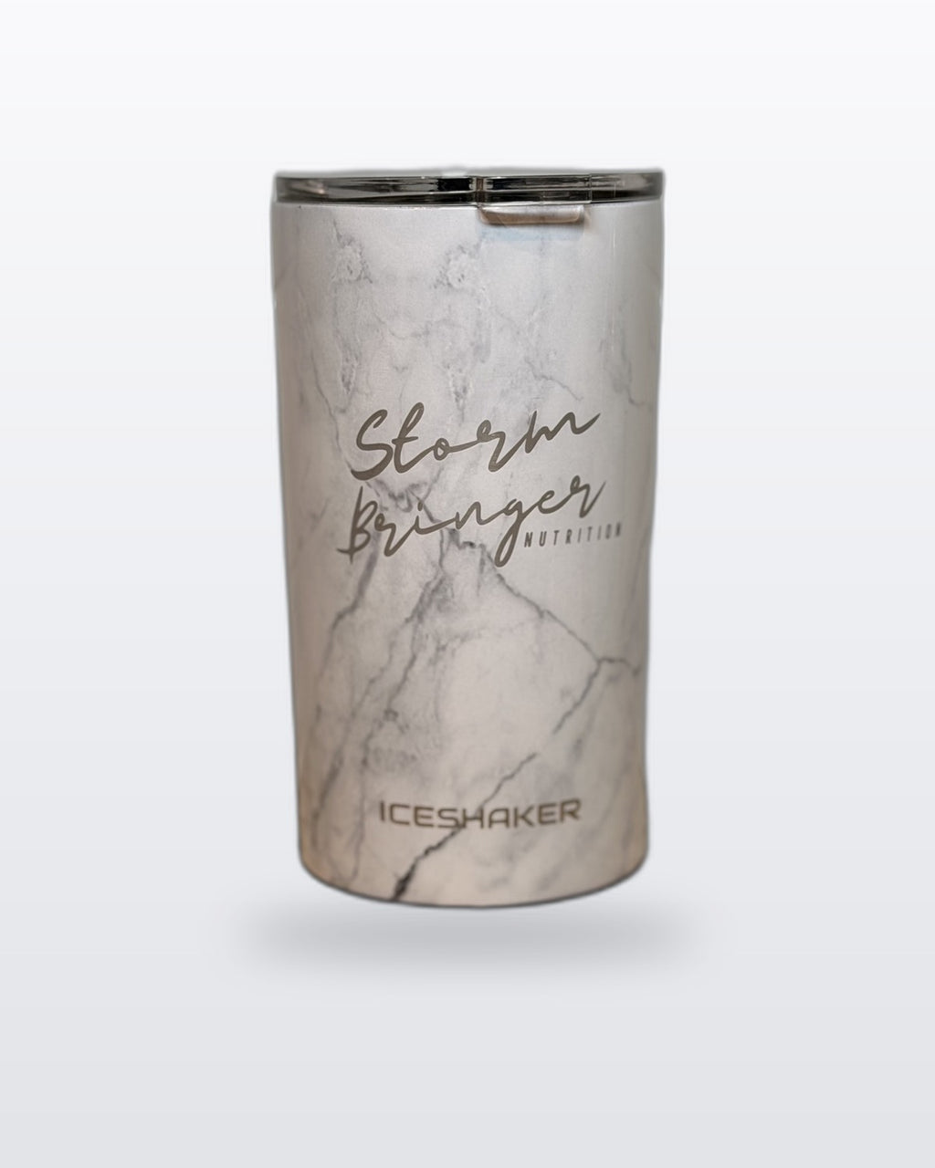 Stainless Steel Mini Tumbler - White Marble
