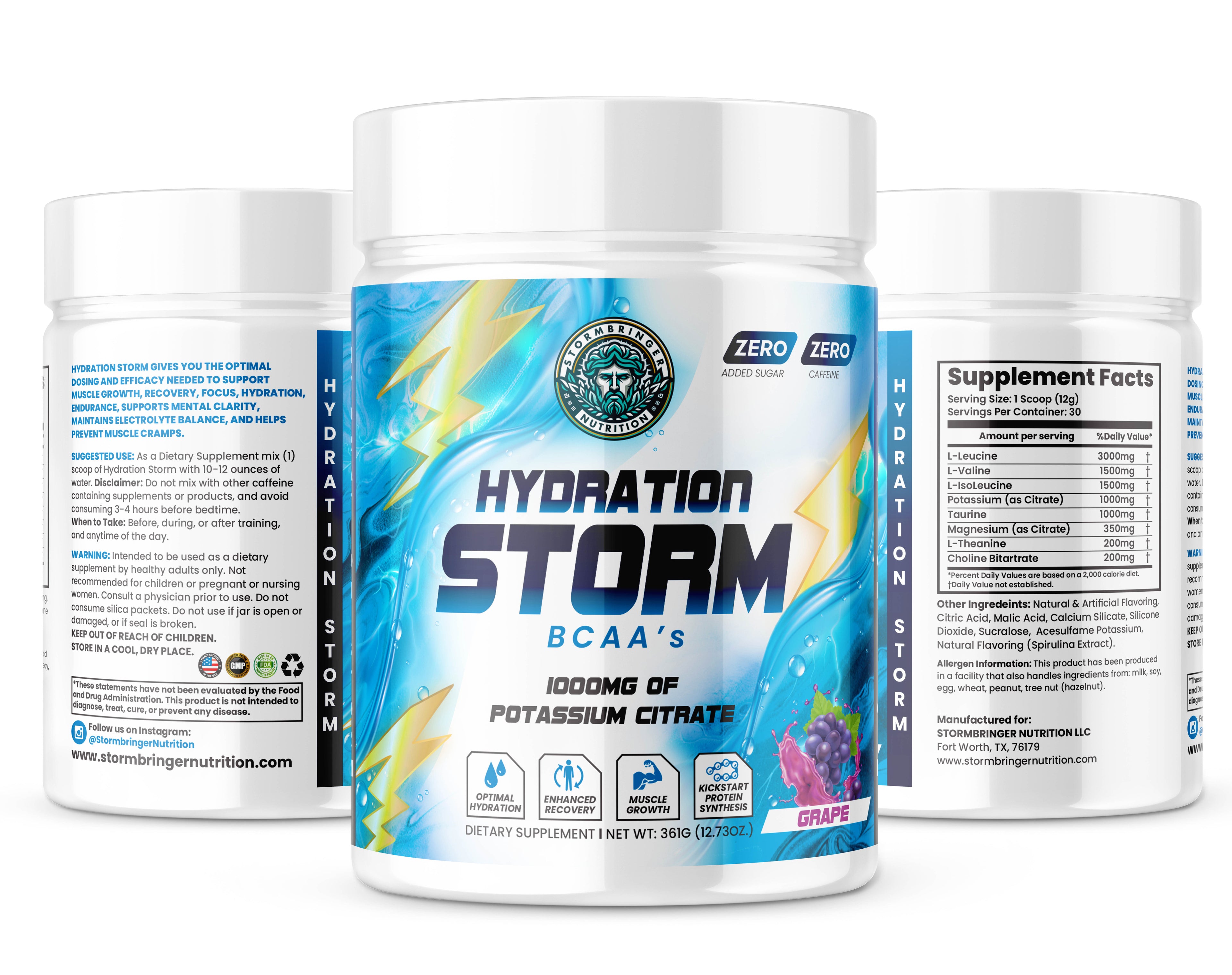 Hydration Storm – Amino Hydration Blend